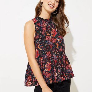 LOFT | Bloom Peplum Shell